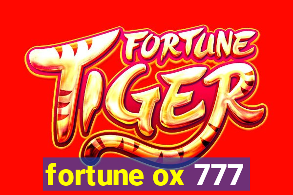 fortune ox 777